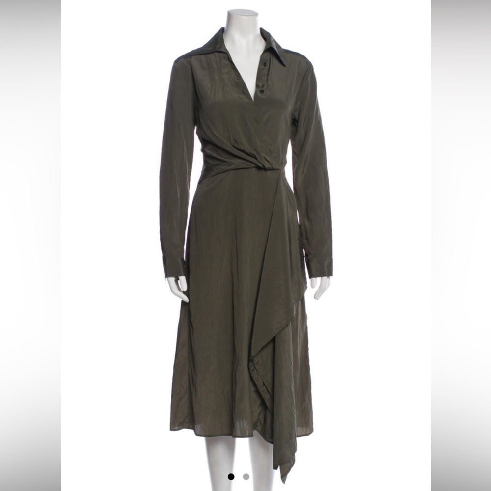 Deveaux Asymmetrical Black Dress